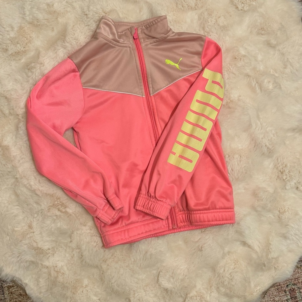 Girls PUMA Zip-up Jacket